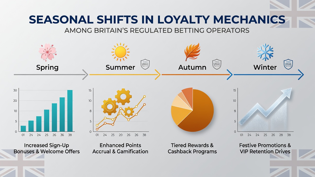 Customer loyalty tier progression charts used by British betting operators during seasonal transitions