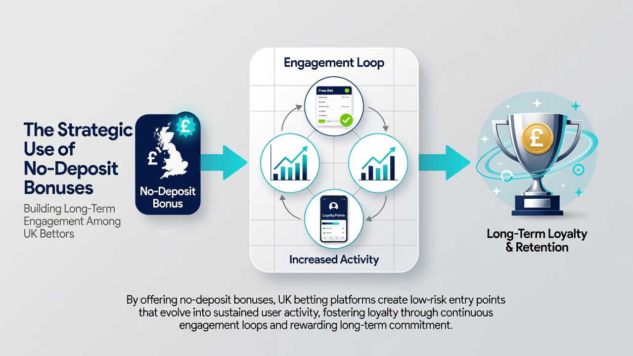 Dashboard analytics showing engagement metrics after no-deposit bonus completion